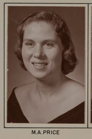 Omicron Chapter Composite Detail, M.A. Price, 1960