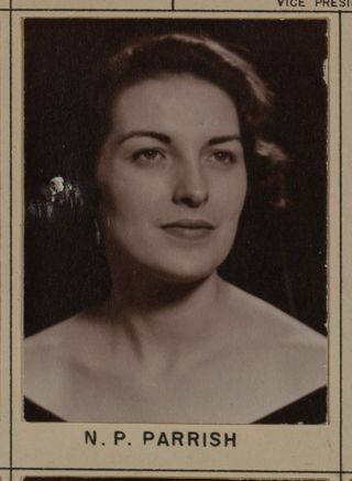 Omicron Chapter Composite Detail, N.P. Parrish, 1958