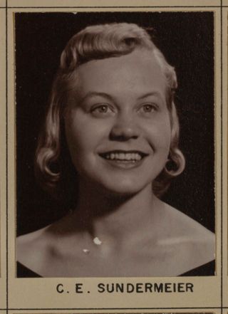 Omicron Chapter Composite Detail, C.E. Sundermeier, 1958