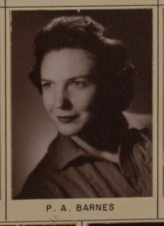 Omicron Chapter Composite Detail, P.A. Barnes, 1958