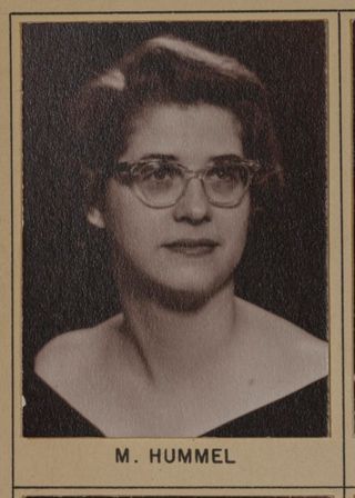 Omicron Chapter Composite Detail, M. Hummel, 1958