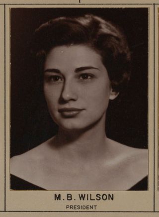 Omicron Chapter Composite Detail, M.B. Wilson, 1958