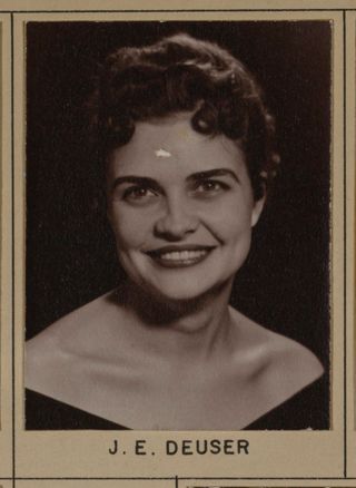 Omicron Chapter Composite Detail, J.E. Deuser, 1958