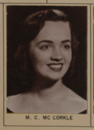 Omicron Chapter Composite Detail, M.C. McCorkle, 1958