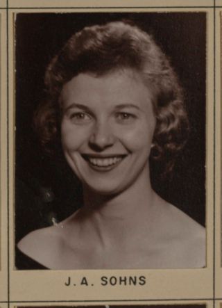 Omicron Chapter Composite Detail, J.A. Sohns, 1958