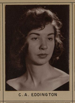 Omicron Chapter Composite Detail, C.A. Eddington, 1958