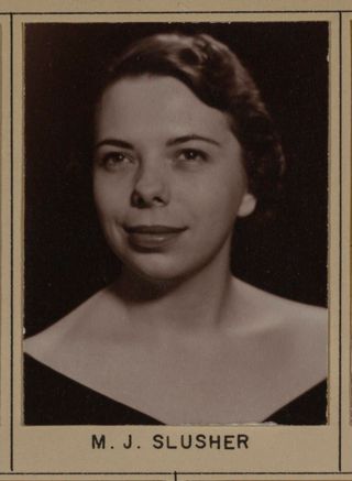 Omicron Chapter Composite Detail, M.J. Slusher, 1958