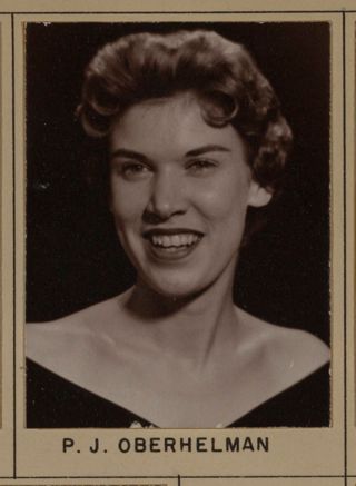 Omicron Chapter Composite Detail, P.J. Oberhelman, 1958