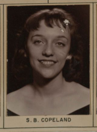 Omicron Chapter Composite Detail, S.B. Copeland, 1958