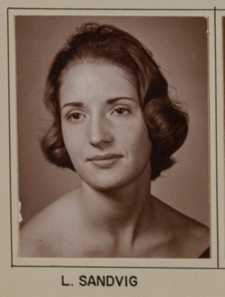 Omicron Chapter Composite Detail, L. Sandvig, 1961