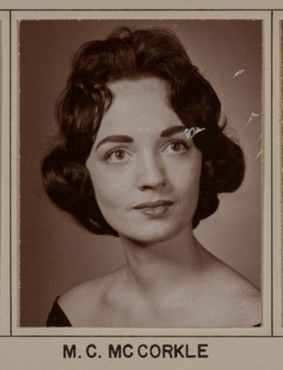 Omicron Chapter Composite Detail, M.C. McCorkle, 1961