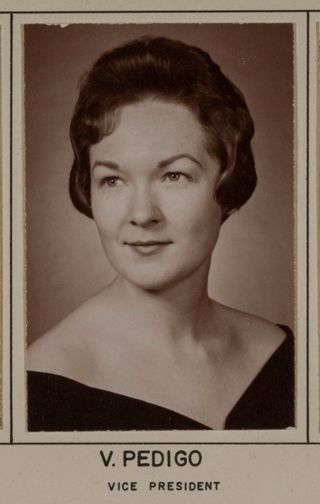 Omicron Chapter Composite Detail, V. Pedigo, 1962