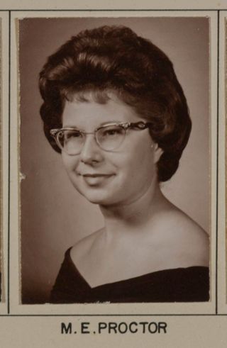 Omicron Chapter Composite Detail, M.E. Proctor, 1962