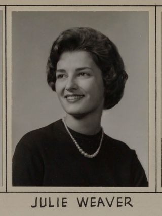 Omicron Chapter Composite Detail, Julie Weaver, 1963