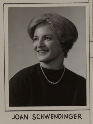Omicron Chapter Composite Detail, Joan Schwendinger, 1963