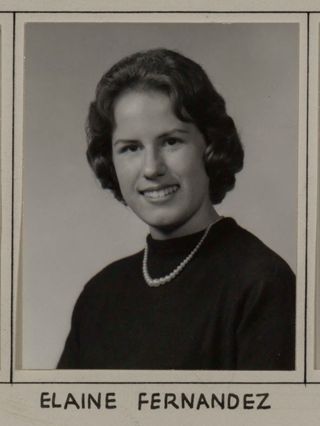 Omicron Chapter Composite Detail, Elaine Fernandez, 1963