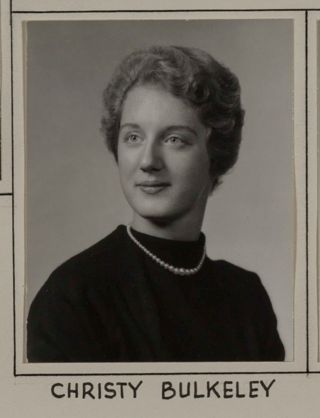Omicron Chapter Composite Detail, Christy Bulkeley, 1963