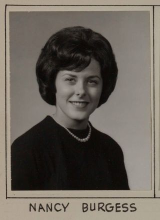 Omicron Chapter Composite Detail, Nancy Burgess, 1963