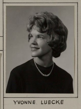 Omicron Chapter Composite Detail, Yvonne Luecke, 1963