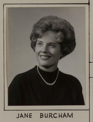Omicron Chapter Composite Detail, Jane Burcham, 1963