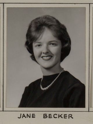 Omicron Chapter Composite Detail, Jane Becker, 1963