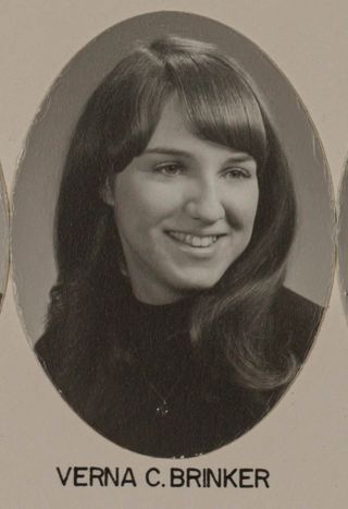 Omicron Chapter Composite Detail, Verna C. Brinker, 1972