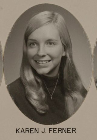Omicron Chapter Composite Detail, Karen J. Ferner, 1972