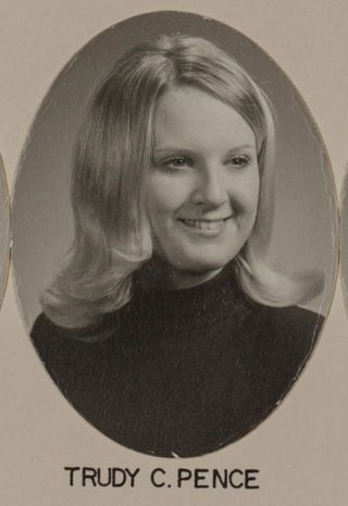 Omicron Chapter Composite Detail, Trudy C. Pence, 1972