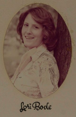 Omicron Chapter Composite Detail, Lori Bode, 1975-1976