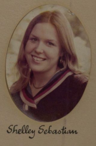 Omicron Chapter Composite Detail, Shelley Sebastian, 1975-1976