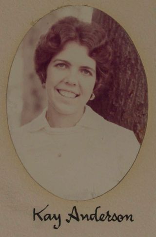 Omicron Chapter Composite Detail, Kay Anderson, 1975-1976
