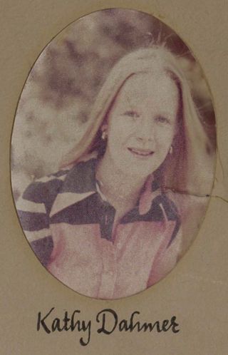 Omicron Chapter Composite Detail, Kathy Dahmer, 1975-1976