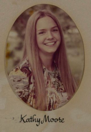 Omicron Chapter Composite Detail, Kathy Moore, 1975-1976
