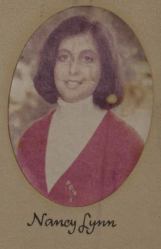 Omicron Chapter Composite Detail, Nancy Lynn, 1975-1976