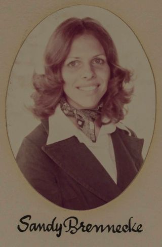 Omicron Chapter Composite Detail, Sandy Brennecke, 1975-1976