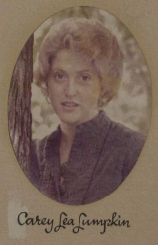 Omicron Chapter Composite Detail, Carey Lea Lumpkin, 1975-1976