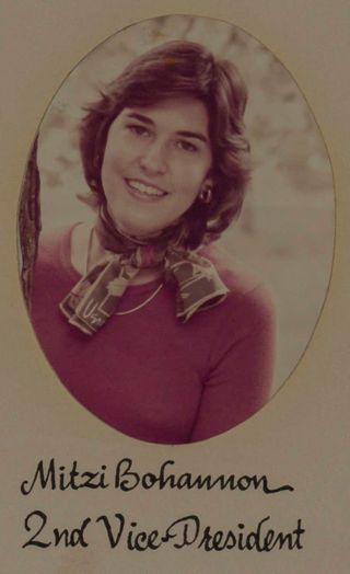 Omicron Chapter Composite Detail, Mitzi Bohannon, 1975-1976