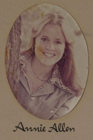 Omicron Chapter Composite Detail, Annie Allen, 1975-1976