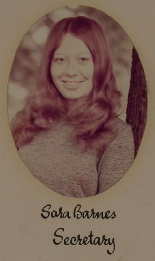 Omicron Chapter Composite Detail, Sara Barnes, 1975-1976