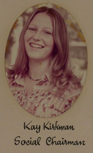 Omicron Chapter Composite Detail, Kay Kirkman, 1975-1976