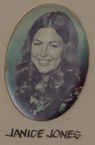Omicron Chapter Composite Detail, Janice Jones, 1977-1978
