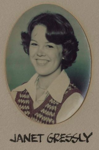 Omicron Chapter Composite Detail, Janet Gressly, 1977-1978