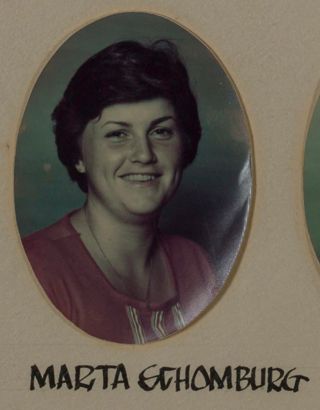 Omicron Chapter Composite Detail, Marta Schomburg, 1977-1978