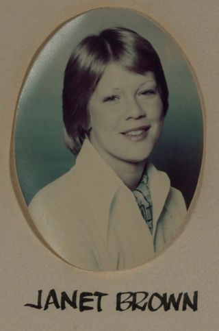Omicron Chapter Composite Detail, Janet Brown, 1977-1978