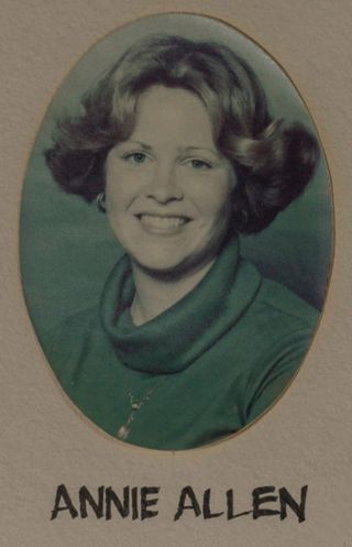 Omicron Chapter Composite Detail, Annie Allen, 1977-1978