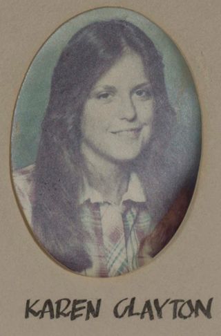 Omicron Chapter Composite Detail, Karen Clayton, 1977-1978