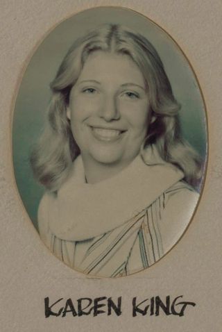 Omicron Chapter Composite Detail, Karen King, 1977-1978