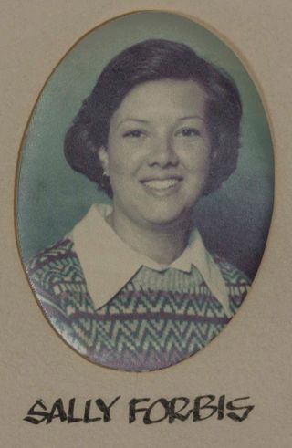 Omicron Chapter Composite Detail, Sally Forbis, 1977-1978