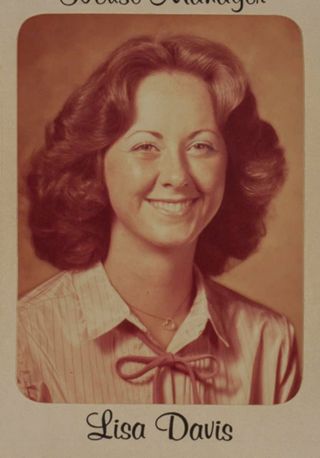 Omicron Chapter Composite Detail, Lisa Davis, 1978-1979