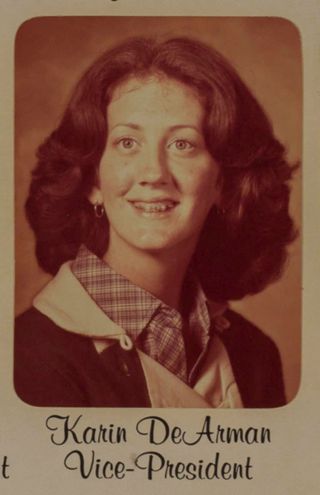 Omicron Chapter Composite Detail, Karin DeArman, 1978-1979